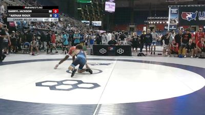 132 lbs Champ. Rd Of 128 - Darryl Jackson, Minnesota vs Nathan Rioux, Indiana