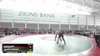 157 lbs Champ. Round 2 - Frankie Carrasco, Slam vs Austin Paris, Grand County