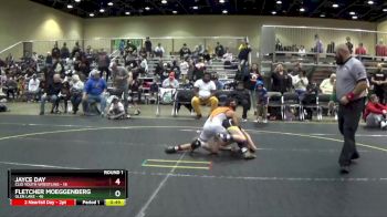 92 lbs Round 1 - Fletcher Moeggenberg, Glen Lake vs Jayce Day, Clio Youth Wrestling