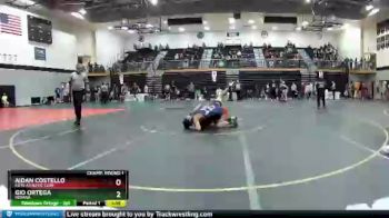 170 lbs Champ. Round 1 - Aidan Costello, Elite Athletic Club vs Gio Ortega, Indiana