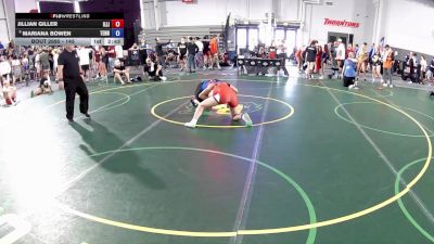 145 lbs Semis - Jillian Giller, Illinois vs Mariana Bowen, Tennessee