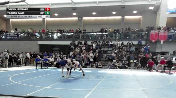 157 lbs Consolation - Gavin Lefebvre, Foran vs Logan Davis, Lyman Mem/Windham Tech