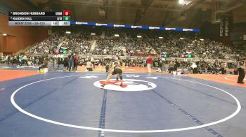 2A-120 lbs 3rd Place Match - Kaiden Hill, Lingle-Ft. Laramie/Southeast vs Bronson Hubbard, Kemmerer
