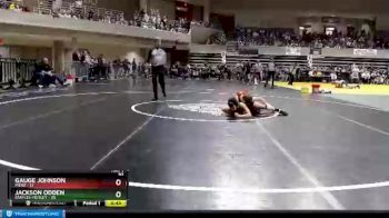 93 lbs Semis & 1st Wrestleback (8 Team) - Jackson Odden, Staples-Motley vs Gauge Johnson, Pierz