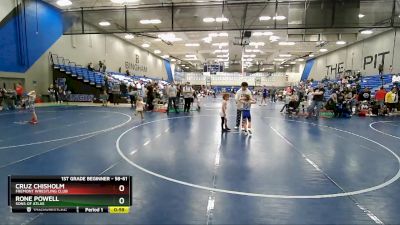 58-61 lbs Round 2 - Rone Powell, Sons Of Atlas vs Cruz Chisholm, Fremont Wrestling Club