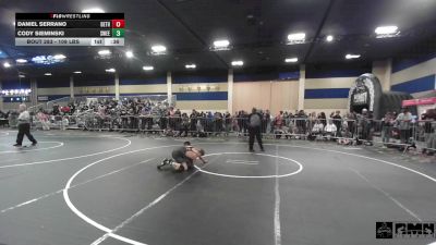 109 lbs 3rd Place - Daniel Serrano, Dethrone WC vs Cody Sieminski, Sweet Home