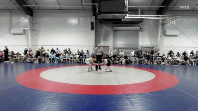 90 lbs Rr Rnd 3 - Hunter Litten, Morris Fitness Orange ES vs Landon Light, RWA Black ES