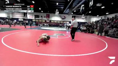 126 lbs Cons. Round 4 - Hunter Besneatte, Chaparral vs Raymond Carbajal, Santa Fe