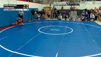 132 lbs Round 3 - Jazmine Rojas, Valley Union High School vs Haven Nicolaides, Willcox High School