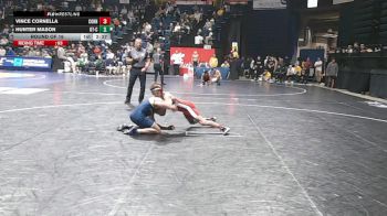 141 lbs Round Of 16 - Vince Cornella, Cornell vs Hunter Mason, Chattanooga
