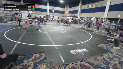 150 lbs Consi Of 8 #2 - Jack Burdick, Champions WC vs Stryker Shores, Evwc