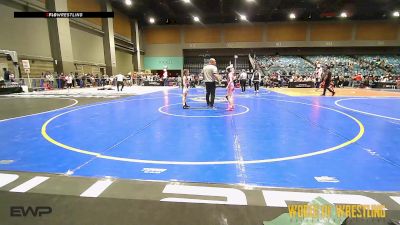 65 lbs Consi Of 8 #1 - Haley Jeffries, EGWA vs Kinley Pederson, Summit Wrestling Academy