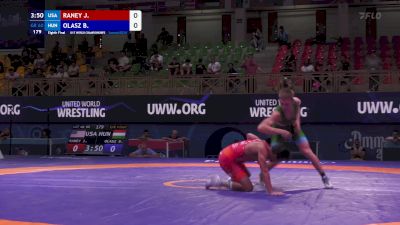 60 kg 1/8 Final - Jordyn Raney, United States vs Bende Olasz, Hungary