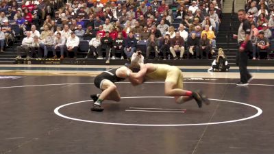 125 lbs 3rd Place - Ethan Berginc, Army West Point vs Mike Joyce, Brown