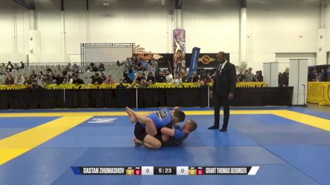 Dastan Zhumashov vs Grant Thomas Geisinger 2024 World IBJJF Jiu-Jitsu No-Gi Championship