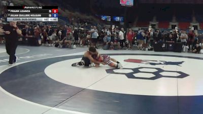138 lbs Cons. Sub-semis - Frank Leanza, Pennsylvania vs Julian (Gullien) Holguin, California