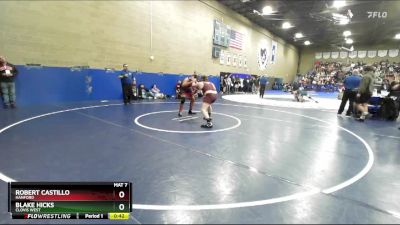 190 lbs Cons. Round 1 - Robert Castillo, Hanford vs Blake Hicks, Clovis West