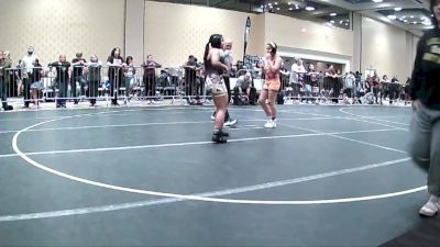 116 lbs Consi Of 4 - Valentina Vazquez, Socal Grappling vs Natalie Ferraris, Elite WC Hawaii