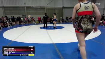 130 lbs Quarters & 1st Wb (16 Team) - Isabella Cepak, Michigan Blue vs Isla Baeza, Utah