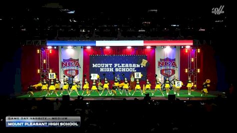 Mount Pleasant High School [2026 Game Day Varsity - Medium] 2026 NCA High School Nationals