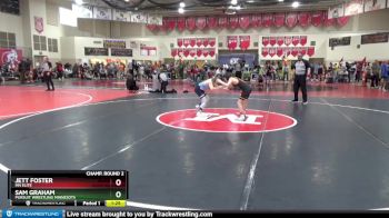 75 lbs Champ. Round 2 - Jett Foster, MN Elite vs Sam Graham, Pursuit Wrestling Minnesota