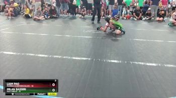 56 lbs Round 6 (10 Team) - Liam Pao, Florida Scorpions Black vs Milan Bassiri, Full Circle