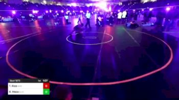 109 lbs Semifinal - Tristan Rios, War vs Robert Meza, Black Fox Wr Ac