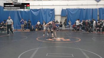 141 lbs Champ. Round 2 - Temuujin Erdenetuya, Marymount vs Quinn Tobin, Alvernia University