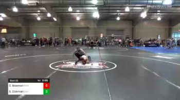 43 lbs Quarterfinal - Channing Bowman, Prodigy WC vs Suncera Dickman, Contenders Wrestling Academy