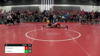 75 lbs Placement Matches (8 Team) - Javier Salas, Indiana Outlaws vs Gabe Brough, Burnett Trained (OH)