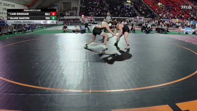 3A 215 lbs Cons. Round 2 - Blake Barton, Tri-Valley vs Cam Bingham, Malad