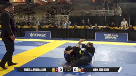 Alexa Rose Herse vs Priscilla Saige Cassase 2025 Pan Jiu Jitsu IBJJF Championship