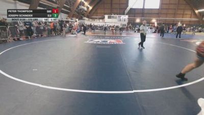 170 lbs Rr Rnd 1 - Peter Thompson, Dansville vs Joseph Schinder, Blair Academy