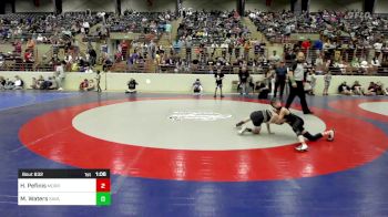 70 lbs Quarterfinal - Hudson Pefinis, Morris Fitness Wrestling Club vs Matthew Waters, Savannah Wrestling Center