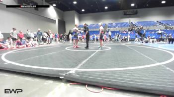 130-140 lbs Quarterfinal - Braxton Graves, Dexter Youth Wrestling vs Caleb Miller, Fort Gibson Youth Wrestling