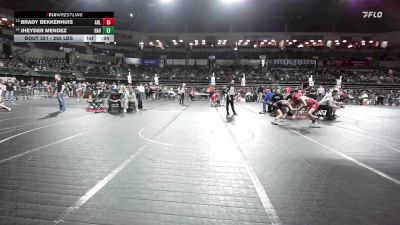 98 lbs Semifinal - Evan Villecco, Kingsway vs Pietro Velardi, Jersey 74