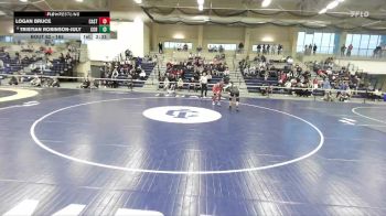 165 lbs Champ. Round 2 - Logan Bruce, Castleton vs Tristian Robinson-July, Cortland