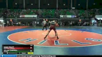 220 lbs Champ. Round 2 - Dylan Chappell, Hayden vs Zane Pruitt, Southside, Gadsden