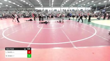 145 lbs Semifinal - Loralei Smith, WV vs Brinley Green, WY