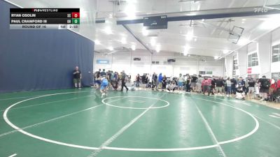 126 lbs Round Of 16 - Ryan Osolin, SC vs Paul Crawford III, OH