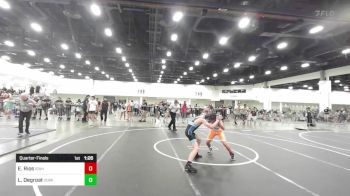 106 lbs Quarterfinal - Esiah Rios, Idaho Gold vs Luke Degroat, Dominate WC