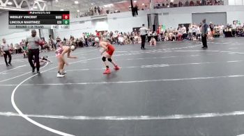 88 lbs Round 1 (8 Team) - Wesley Vincent, Warhawks vs Lincoln Martinez, U2 The Uprising
