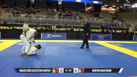 Quinton Isaiah Dixon vs Walker Adão Calixto Dos Santos F 2025 Pan Jiu Jitsu IBJJF Championship