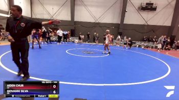 144 lbs Champ. Round 2 - Aiden Chur, CA vs Giovanni Silva, OR