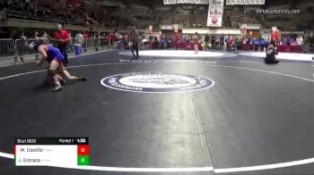 120 lbs Quarterfinal - Michael Castillo, Merced Bears Wrestling Club vs Juan Estrada, Firebaugh High School Wrestling