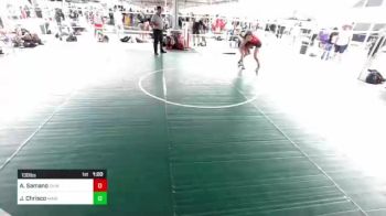 130 lbs Semifinal - Aaliyah Samano, Chino WC vs Jordyn Chrisco, Marina HS