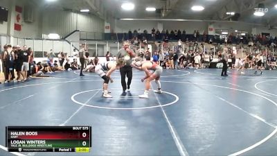 145 lbs Champ. Round 3 - Halen Boos, Hart vs Logan Winters, Yale Jr. Bulldogs Wrestling