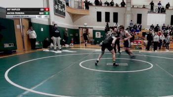150 lbs Consi Of 8 #1 - Jay Naples, Cohasset vs Jacob Pereira, Mansfield