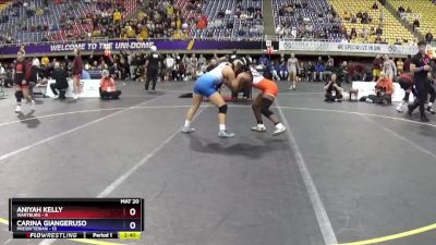 138 lbs Semis & 3rd Wb (16 Team) - Carina Giangeruso, Presbyterian vs Aniyah Kelly, Wartburg