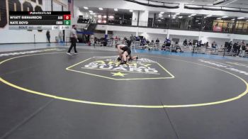 197 lbs 3rd Place Match - Nate Boyd, Case Western Reserve vs Wyatt Sieniarecki, Albion